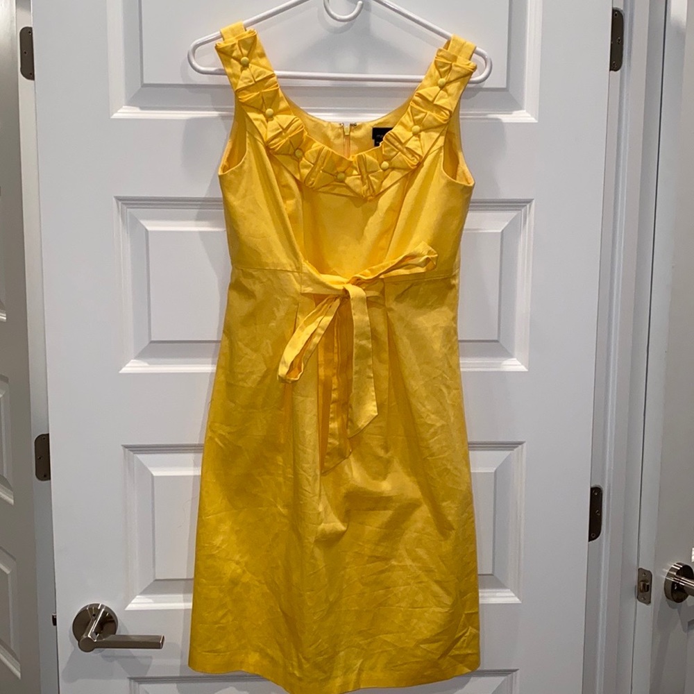 Sunny Yellow Preppy Max & Cleo Tank Dress